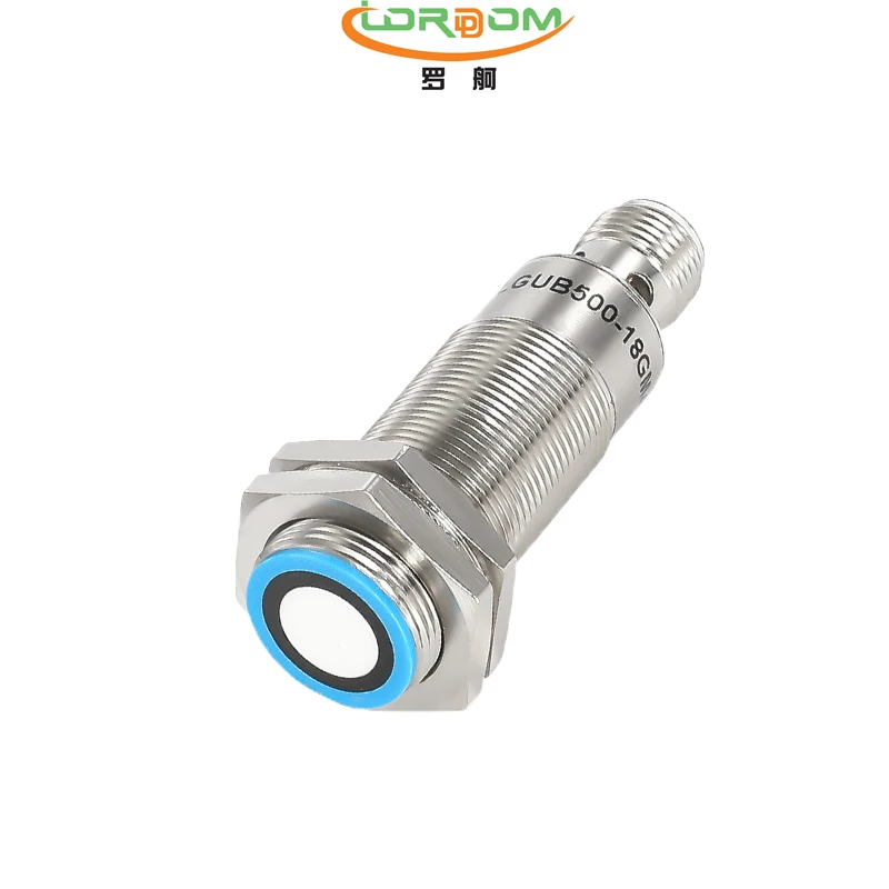 

Waterproof Ultrasonic Distance Sensor 50mm 500mm Long Range NPN/PNP/0-10v/4-20 Ultrasonic Water Level Proximity Sensor RS485