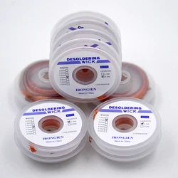 1pc Desoldering Wick Width 1.0/1.5/2.0/2.5/3.0/3.5/4.0mm Length 1.5M/3.0M Remover Solder Welding Wires Braid Wicks Repair Tool