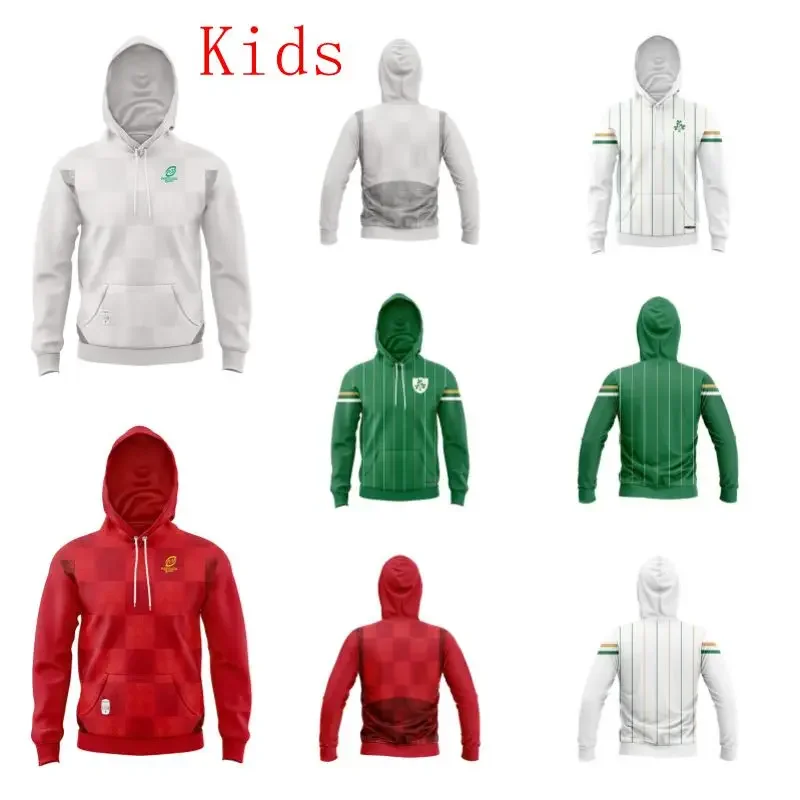 

Ireland Hoodie Home Away Portugal rugby jersey Kids Pullover Hooded Sweatshirts