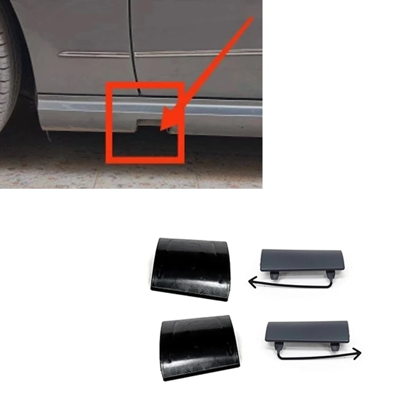 Front Rear Mud Flaps Splash Guard Accessories Front/Rear Left/Right Flap Jack Cover Plugs Black For Mercedes Benz W212 2013-2016