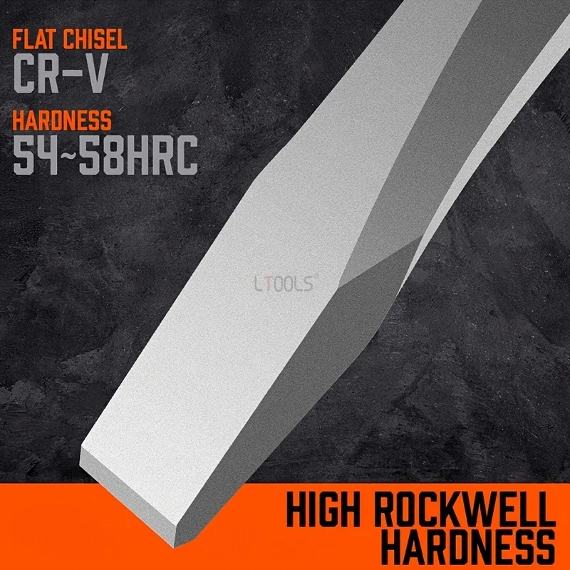 16pcs Punch and Chisel Set Taper Punch Pin Punch Cold Chisel Gauge CR-V Chisel Bits Portable Hexagonal Shank Fitter Tool Kit