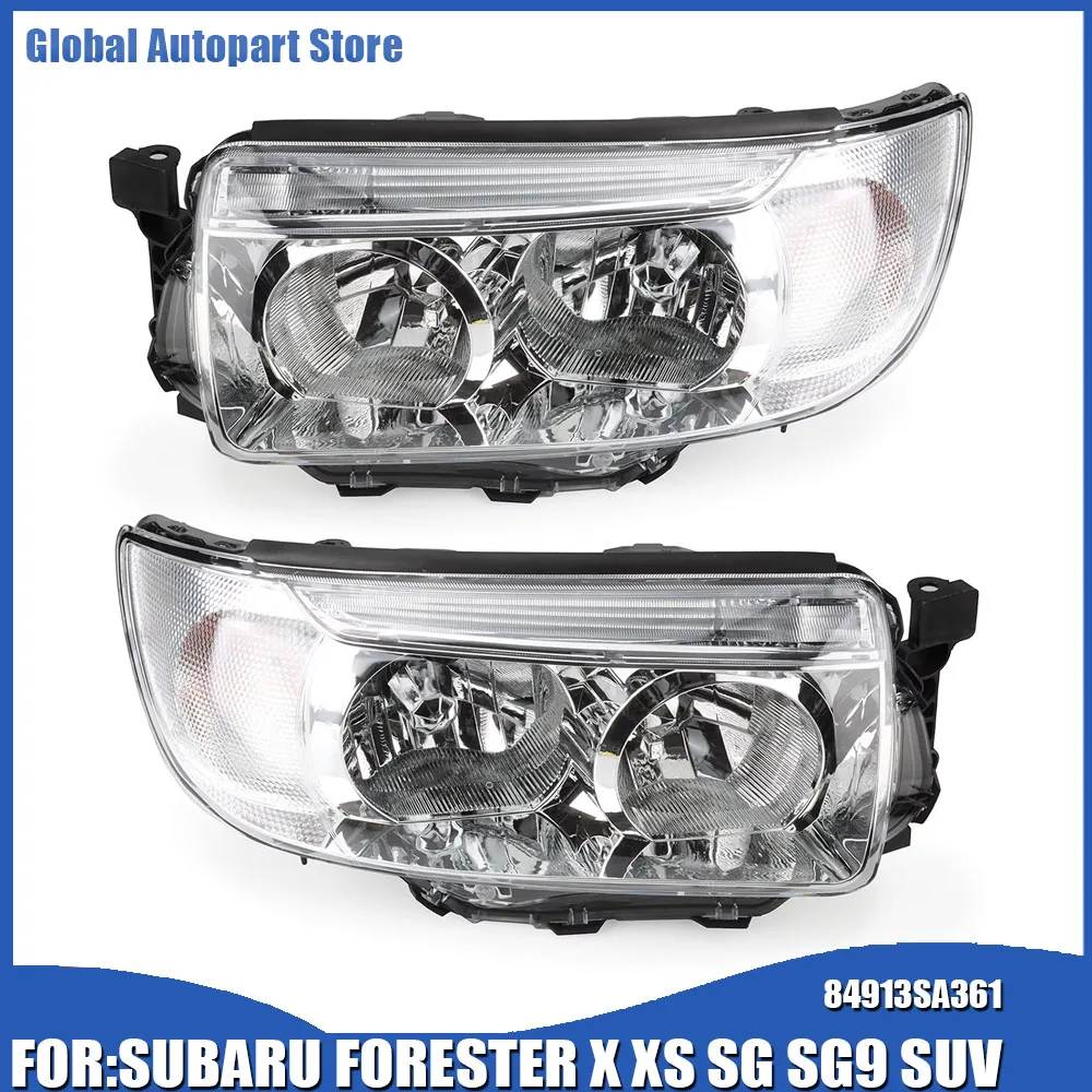 

Car Front Bumper Headlight Headlamp For Subaru Forester 2005 2006 2007 2008 Head Light Head Lamp 84913SA361 84001SA951