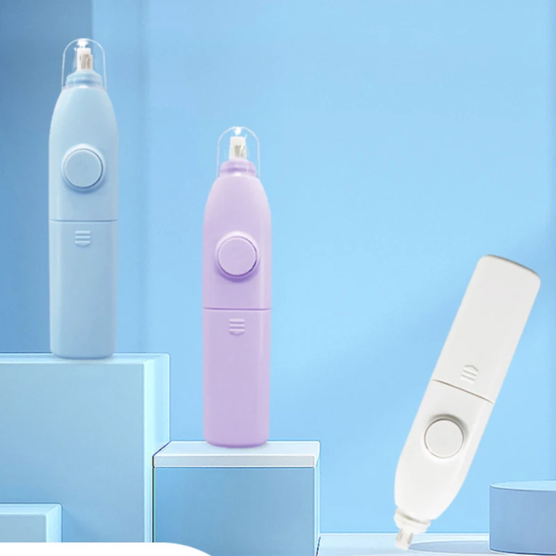 1Set Painting Eraser Innovative High Efficiency Motor Low Noise Soft Texture Drawing Tools Cartoon Eraser