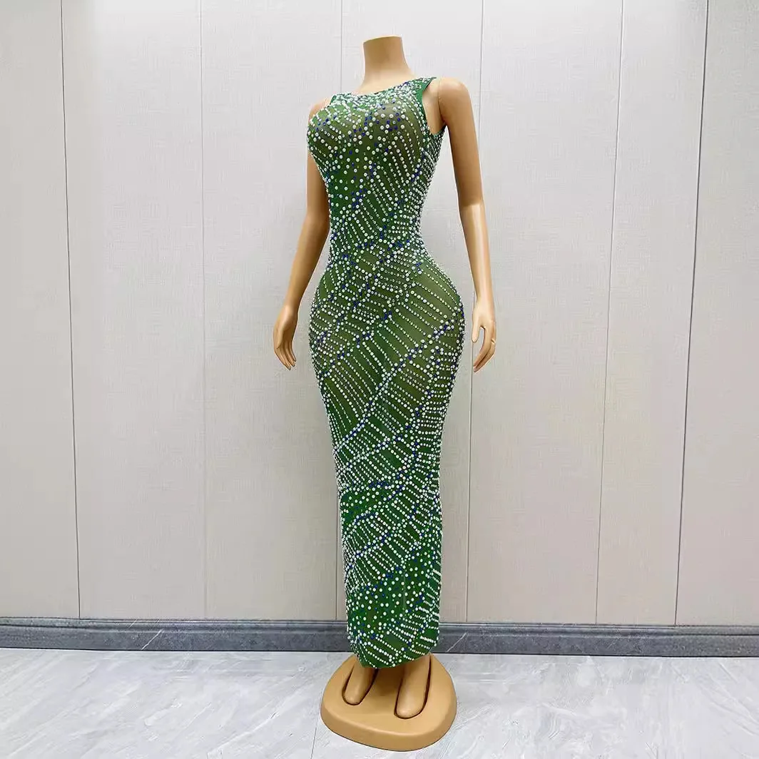 vestidos de mujer elegante para fiesta 2025, mouwloze lange avondjurk - diepe v, heupomslag, sexy slanke pasvorm, temperamentstijl