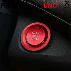 For Changan UNI-T UNIT 2022 2023 One-Click Start Up Engine Button Decorative Stickers Cover Decals Car Tuning Parts Accessories
