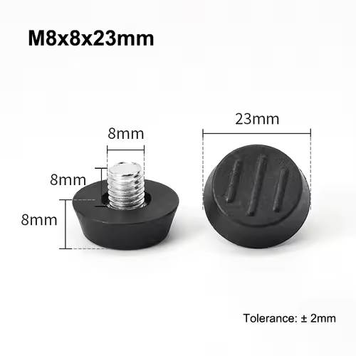 M6 M8 Leveling Foot Screw On Type PP Plastic Furniture Table Chair Sofa Leg Anti-slip Feet Adjustable Leveler Base Bolt Pad - Image 26