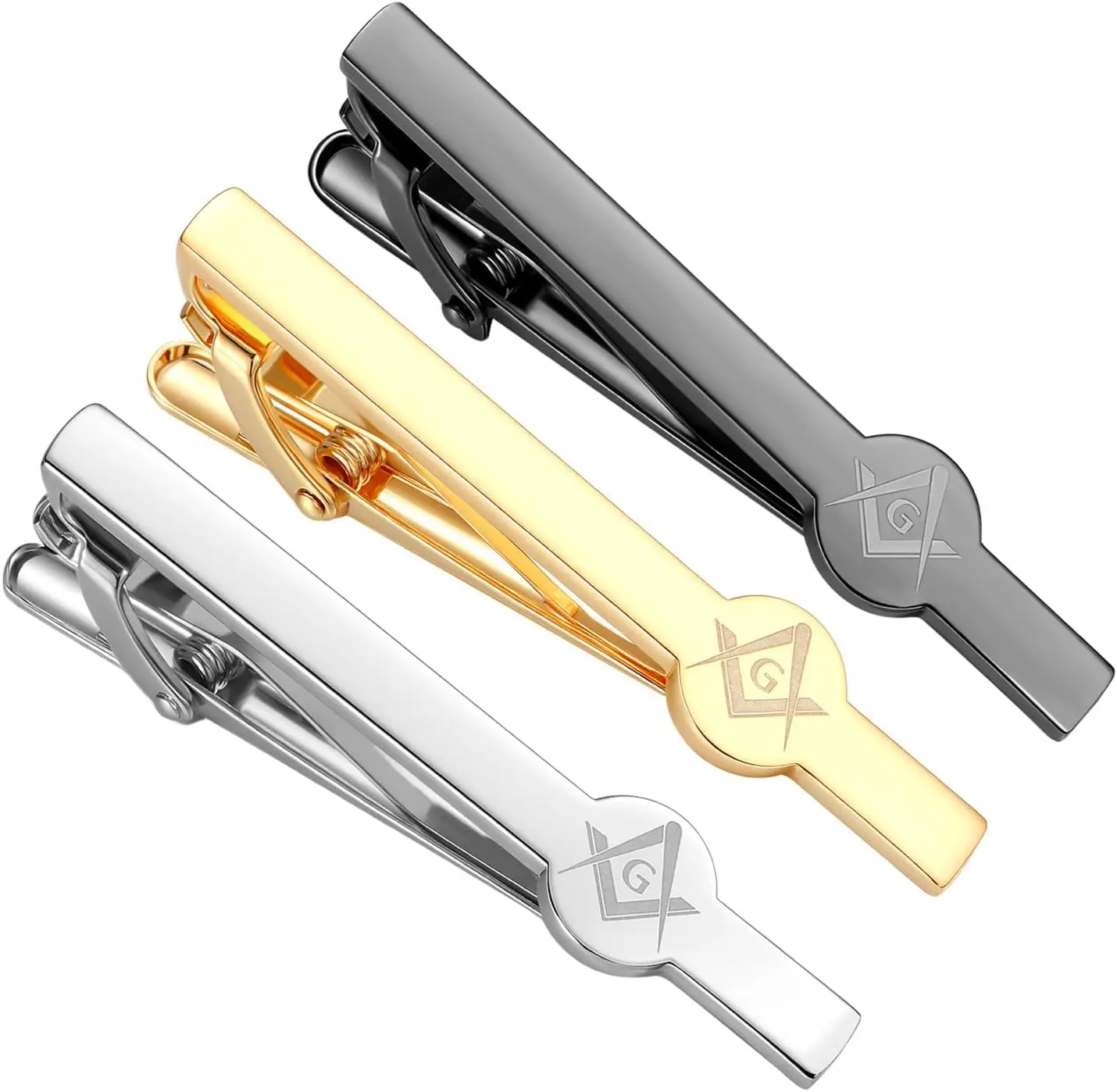 

3Pcs Tie Clip Set for Men - Wedding, Anniversary, Business Gift