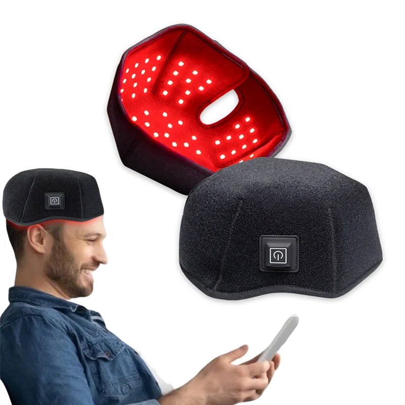 

Red Near Infrared Light Therapy LED 660nm&850nm Hair Growth Cap for Hair Loss Treatment Hair Regrowth Anti Hair Loss Relax Head