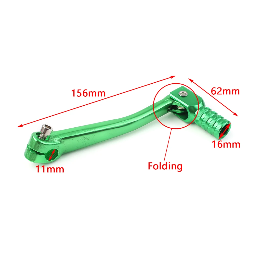 New Aluminum Motorcycle Folding Gear Shifter Shift Lever for Pit Dirt Bike 50cc-160cc XR50 KLX110 CRF