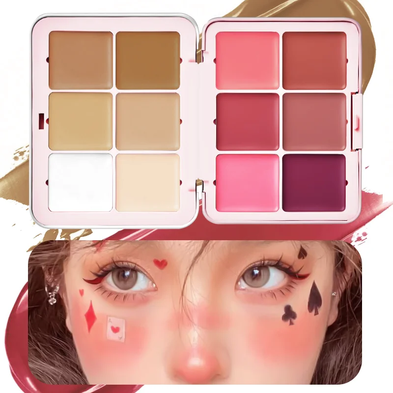 12 Colour PROFESSIONAL Makeup Conceal Correct Contour Palette Concealer Finishing Contour Eye Shadow Cream ﻿