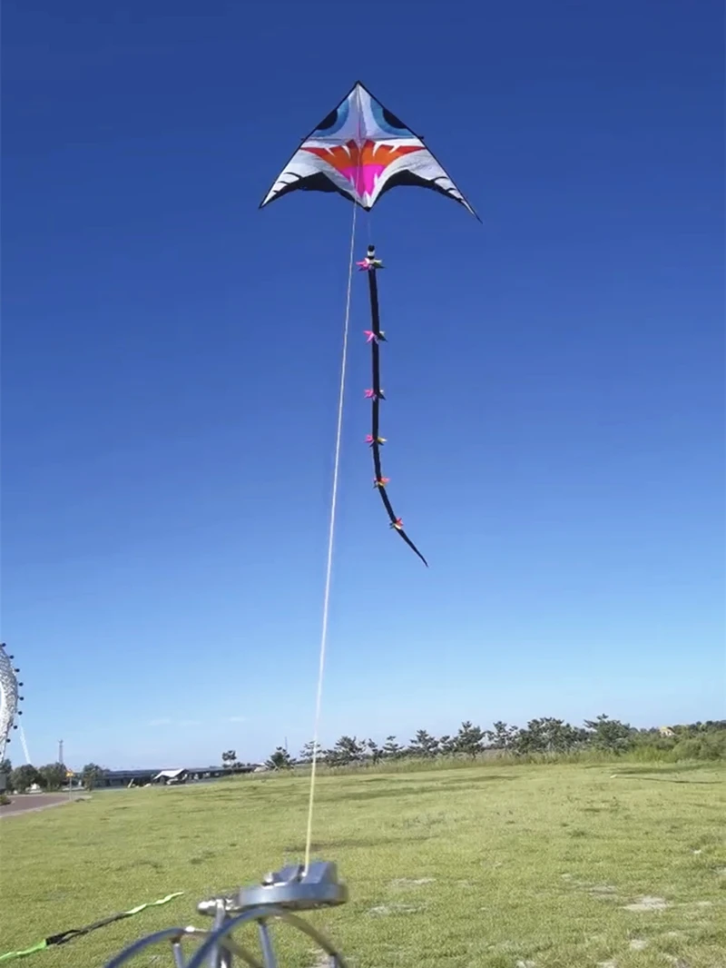 Vohas gigantes caudas 3d pipas windsocks pipas voando para crianças pipas pingente brinquedo ao ar livre choque elétrico pipas profissionais lavanderia