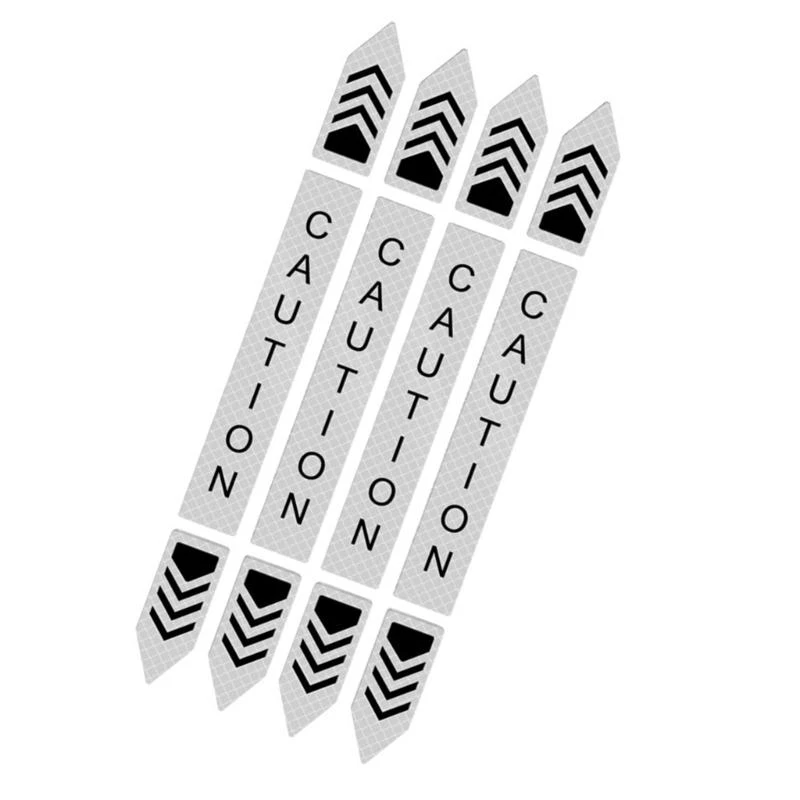 ملصقات باب السيارة العاكسة تحذير من السلامة الليلية والوقاية من الاصطدام