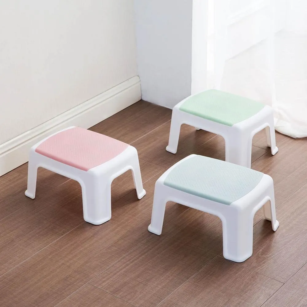 

1Pc Thicken Plastic Small Stools Living Room Non-slip Bath Bench Children Stool Changing Shoes Stool Kids Furniture Household