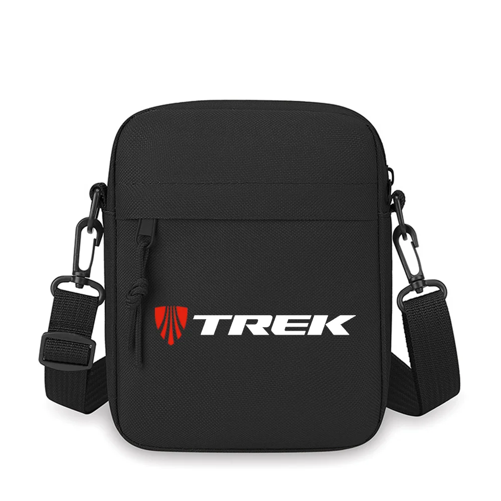 Red shield white letters Trek Men Crossbody Bag Single Shoulder Women Cartoon Anime Film Printing Design Unisex