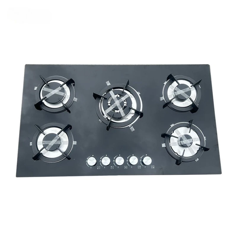 

5 Gas Recessed Stove, Kitchen Household Stove