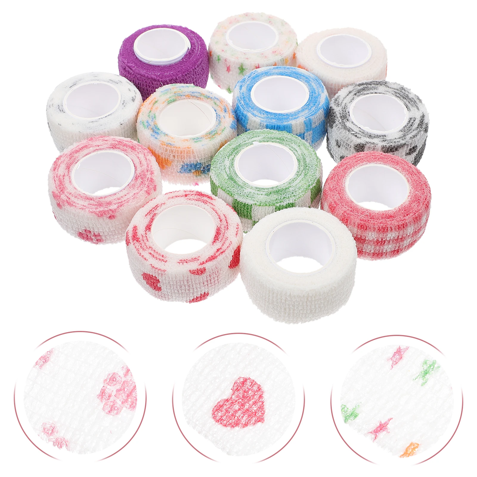 

Anti-wear Finger Bandage Cohesive Wraps Elastic Bandages for Outdoor Tapes Sports Covers Self Adhesive Athletic