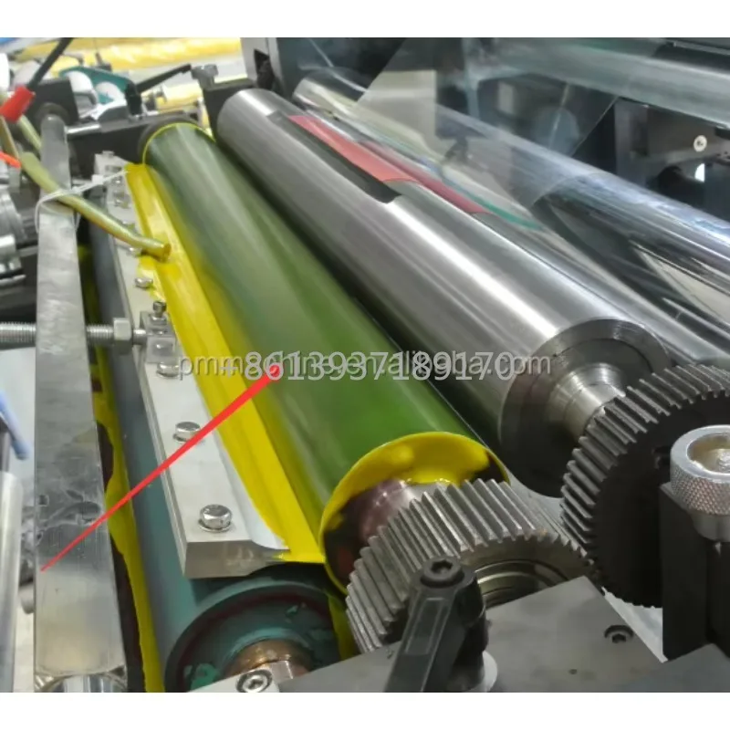 6 Color Plastic Film Paper Package Bag Roll to Roll Packaging Stack Flexo Flexographic Printer Printing Machine