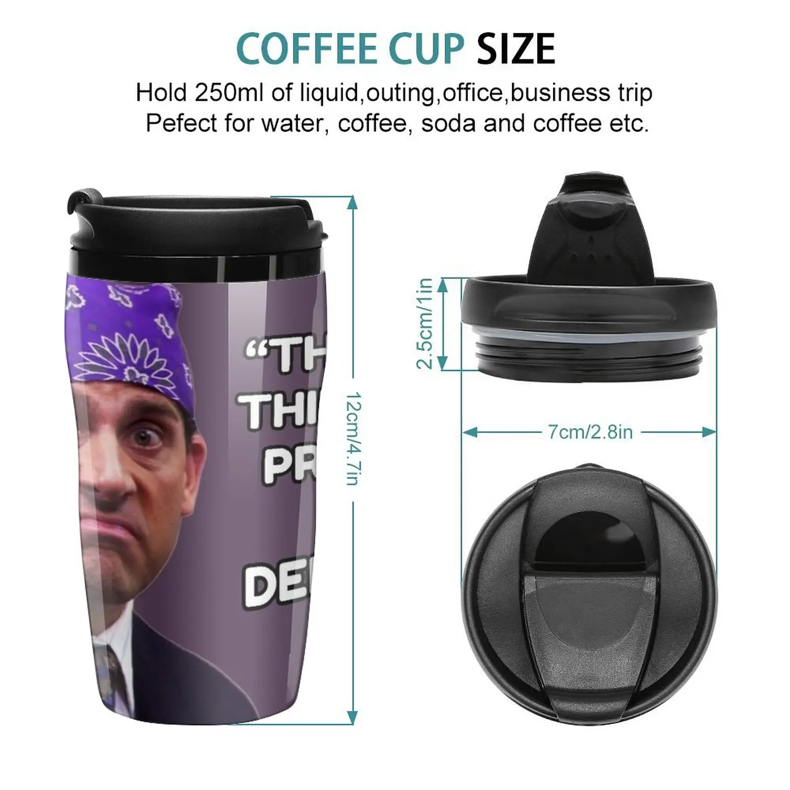 New Prison Mike - Dementors T-Shirt Travel Coffee Mug Espresso Coffee Cup Sets