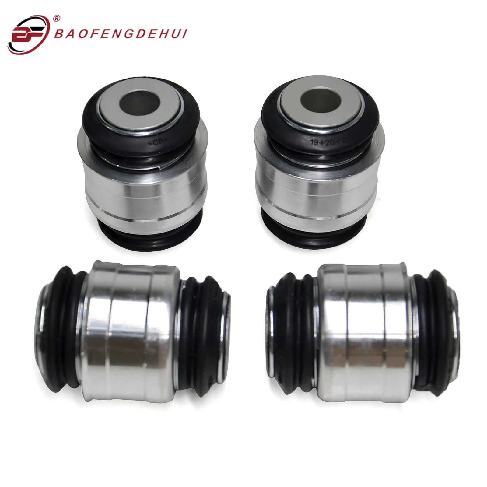 

4pcs Rear Left Right Steering Knuckle Control Arm Bushing Kit For Tesla Model 3/Y 1188412‑01‑E