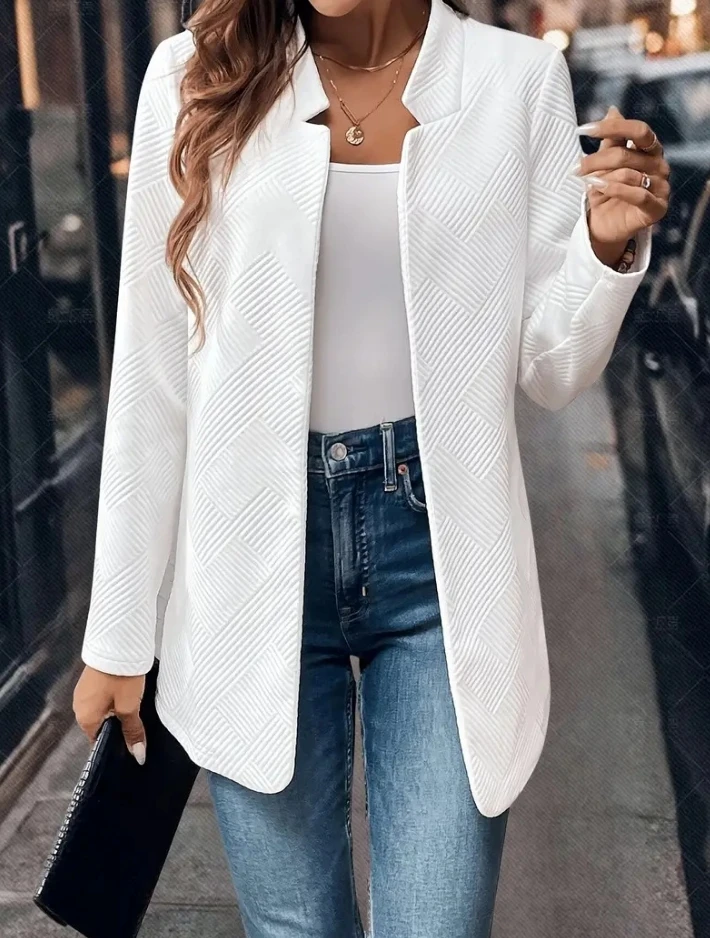 

Autumn New Suit Jacket Simple Fashionable Casual Versatile Suit Cardigan Jacket for Women Shipped Within 48 Hours