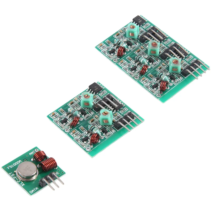 AAAEL-315MHZ Modulo Ultra Modulo Trasmettitore Wireless Antifurto Trasmettitore Ricevitore Modulo di Frequenza Portatile Facile da Installare