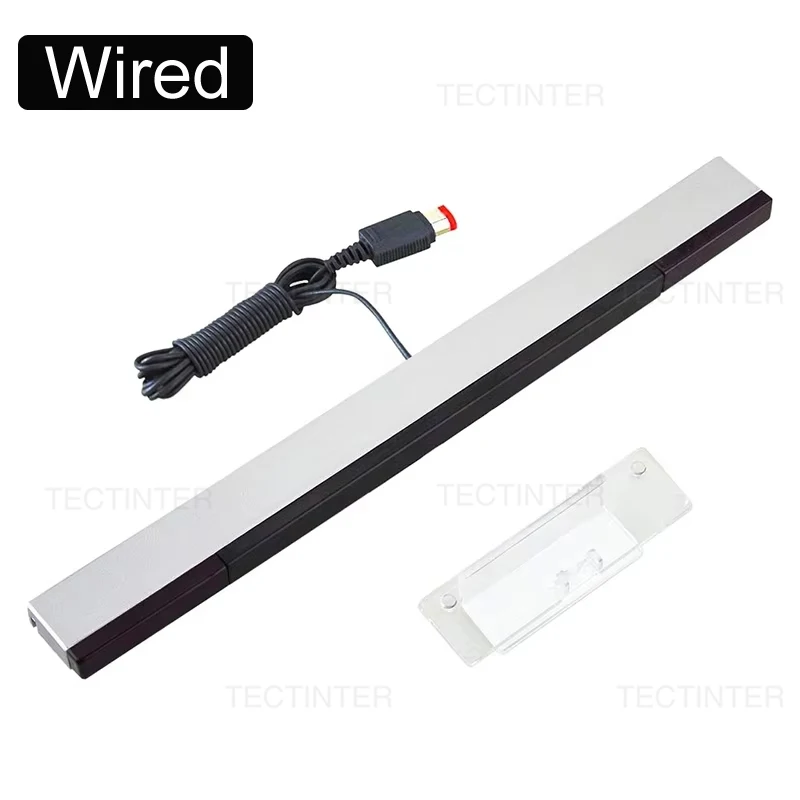 Drahtlose/Verkabelte Sensor Remote Bar Für Wii Empfänger Sensor Bar Für Nintendo Wii Infrarot IR Signal Ray Sensor Empfänger bar