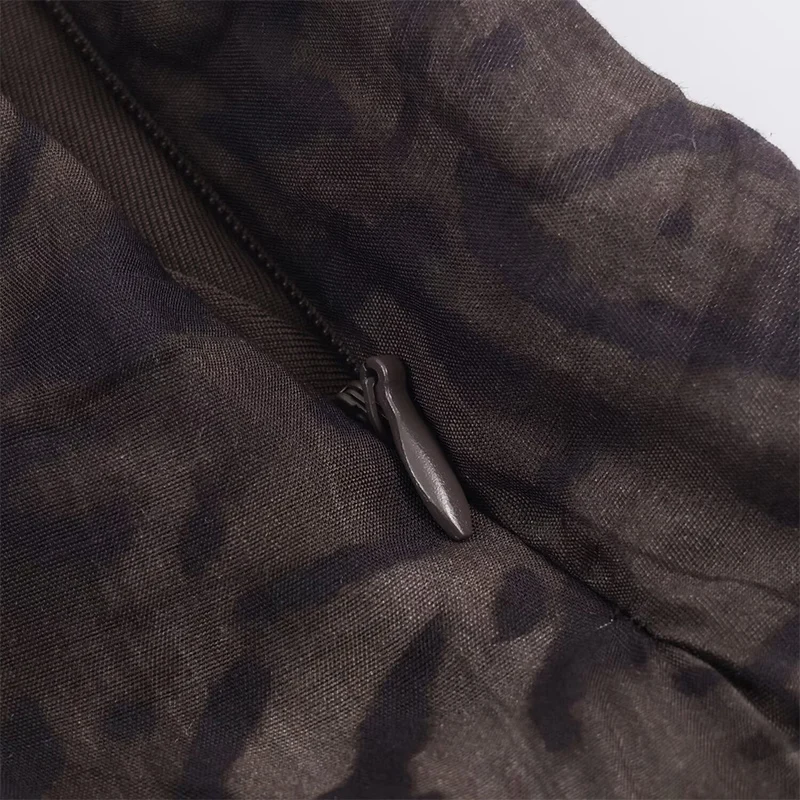 موضة جديدة طباعة التنانير النسائية خريف 2025 جديد أنيق عالية الخصر التنانير النسائية شيك سليم الشارع مريحة الشباب التنانير