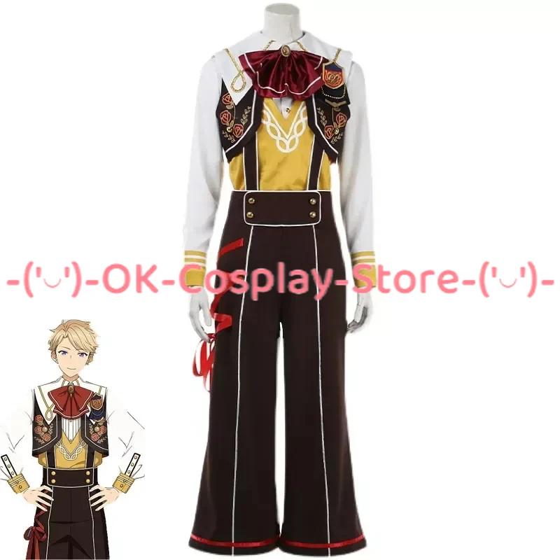 

Game Ensemble Stars Pretty 5 Mission Arashi Kagehira Mika Cosplay Costume Fancy Suit Halloween Carnival Uniforms Custom Made