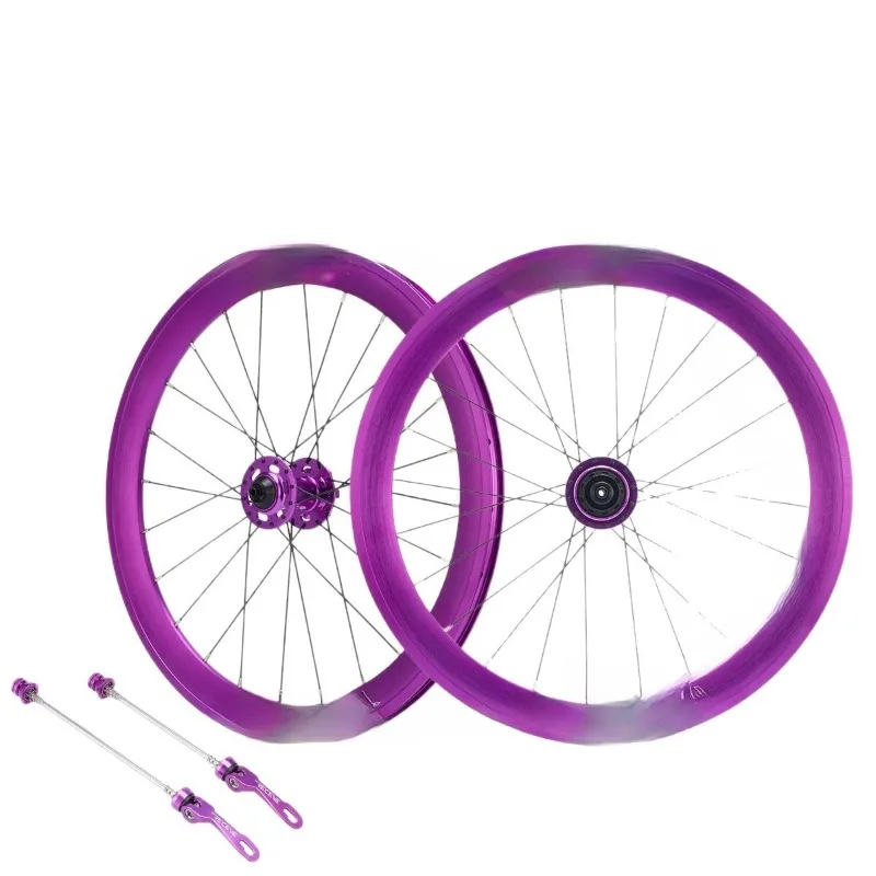 Folding car 451 wheel set quick dismantling front 2 rear 4 flower drum large knife ring P8 big line P10 S20