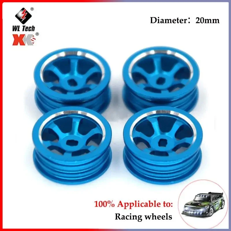 Für Wltoys 284131 K969 K979 K989 P929 RC Auto PRO Upgrade 1/28 RC Monster Truck Rad Teile 4PCS 26mm Hex Skidproof Gummi Reifen