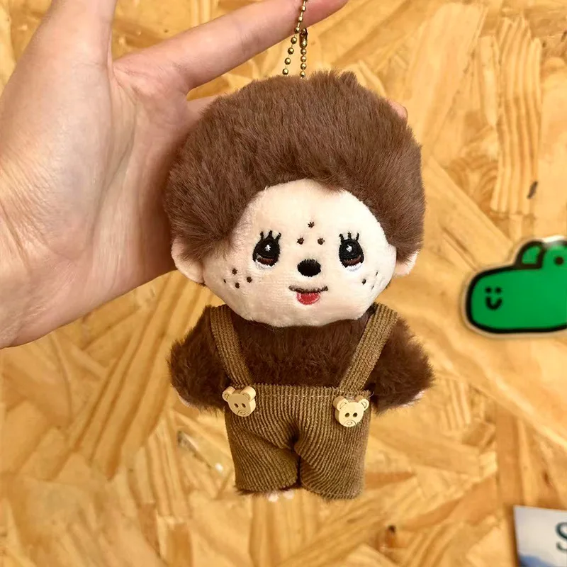 Kreskówka dla Monchhichi Pluszak Brelok Pluszak Kombinezon Figurka Akcesorium do Torby Automat do Zabawek Lalka Prezent Świąteczny