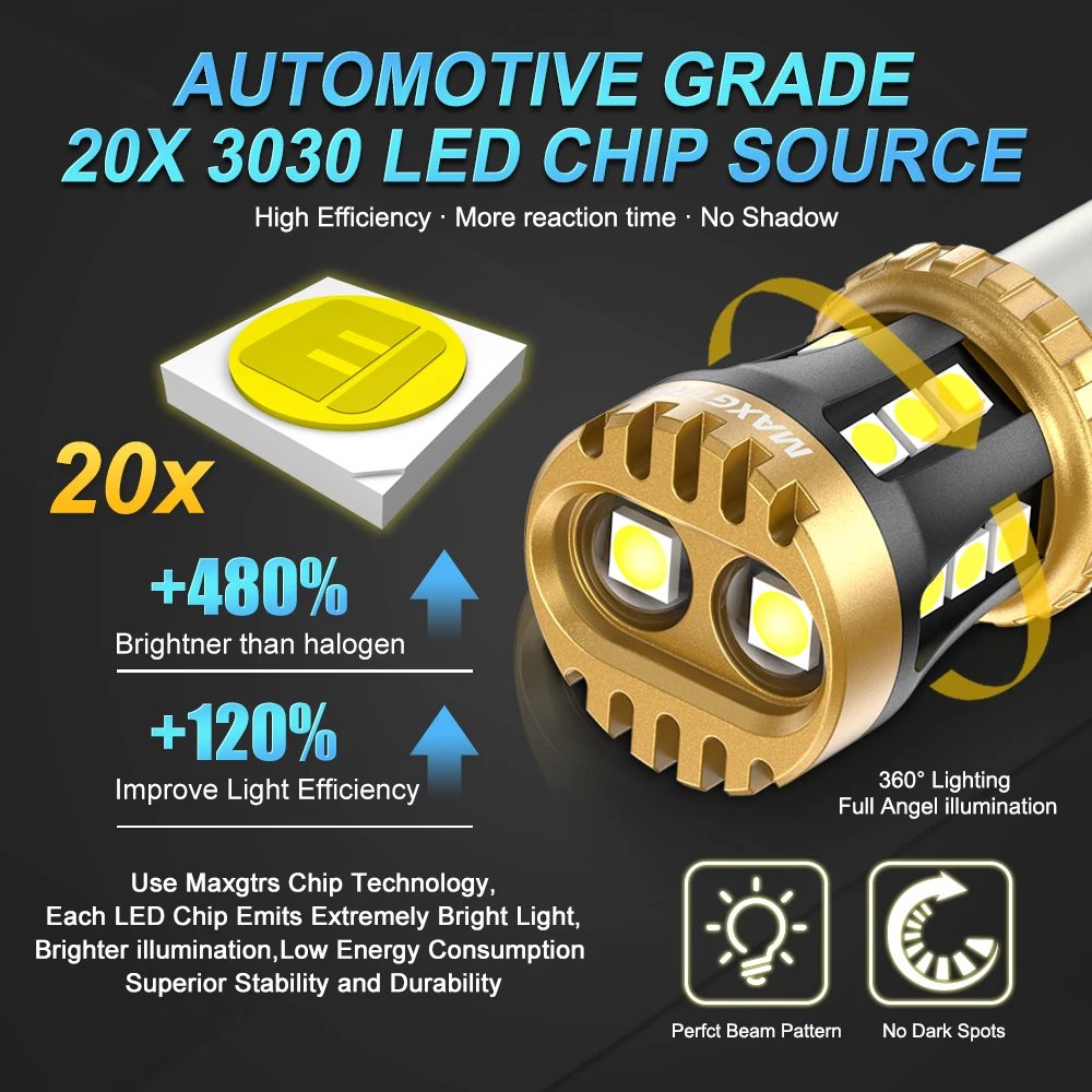 2x S25 P21W BA15S 7443 W21/5W 1157 1156 T20 7440 W21W BAY15D LED لمبات السيارة أضواء خلفية أضواء الفرامل بدوره إشارة عكس مصباح DRL #2