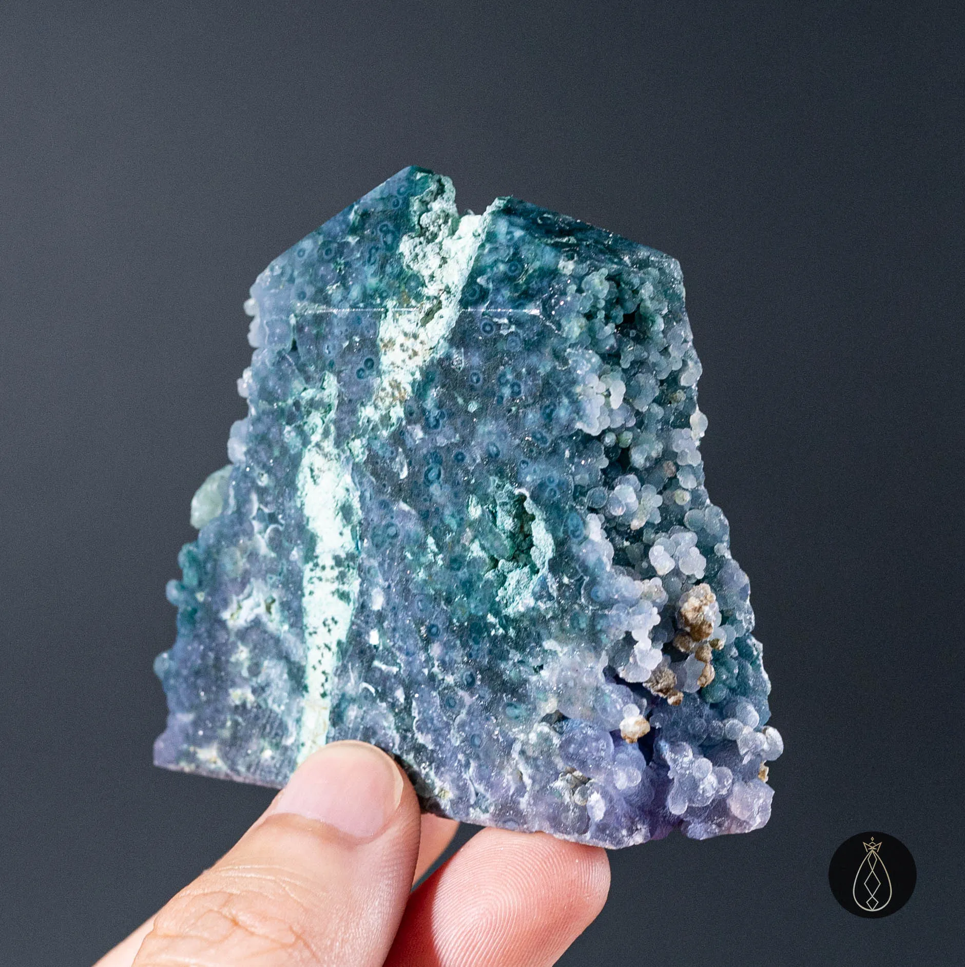 1 Pcs Rare Grape Agate Tower | High-Grade Crystal | Birthday Gift | Gift for Her