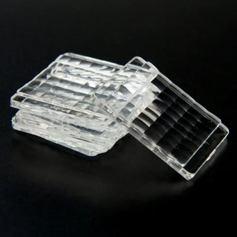 10pcs Factory Defective Optical Glass Scaly Prisma Science Research Prisms Decoration Lenses Fly's-eye Lens Compound Eye Lentes