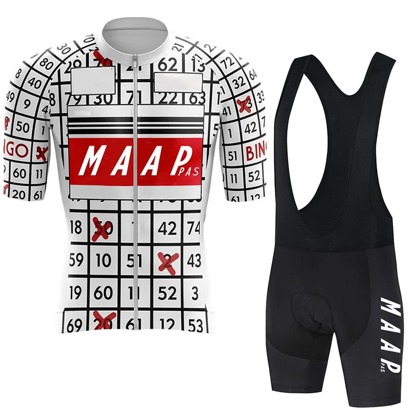 

MAAPPAS 2025 Men's Bicycle Set Summer Road Cycling Shirt Cycling Paddle Cycling Sweatshirt Moisture wicking Sweatshirt