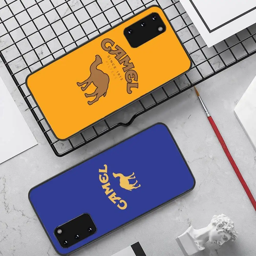 Vintage Camel Cigarettes Phone Case For Samsung S 24 fe 25 Ultra plus 20 lite 21 30 22 23 24 22 Ultra 5G Fundas