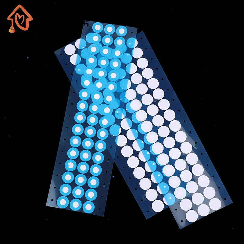 

48Pcs/sheet 20mm Synthetic Sterile Mesh Filter Paper Sticker For Under Wide Mouth Jar Lid Mushroom Cultivation Supplies