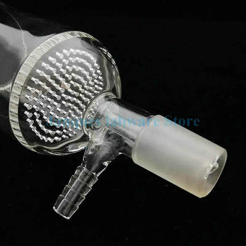 1pcs 30ml to 1000ml Glass Honeycomb Plate Funnel,Lab Filter Funnel With joint 19# 24# 29# Standard Grinding Mouth