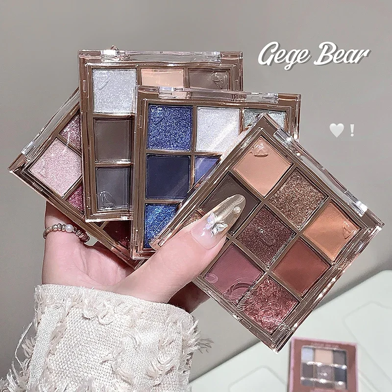 Paleta cieni do powiek Gege Be – Eyeshadow Glitter Pigment recenzja i cena