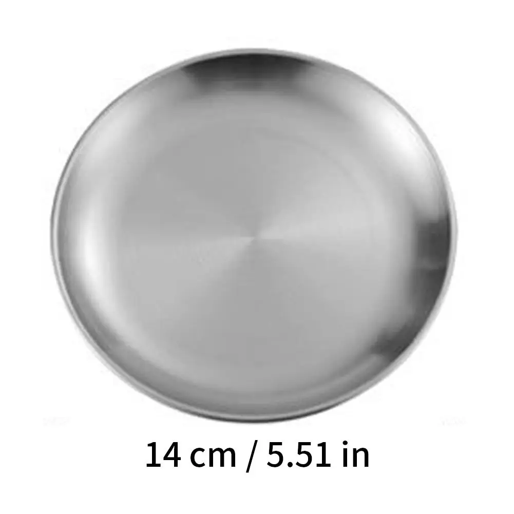14 cm flacher Katzenfutternapf aus Edelstahl, niedriges, breites Design für Kätzchen und kleine Haustiere, rutschfeste Basis, Futterstation – Detail 8