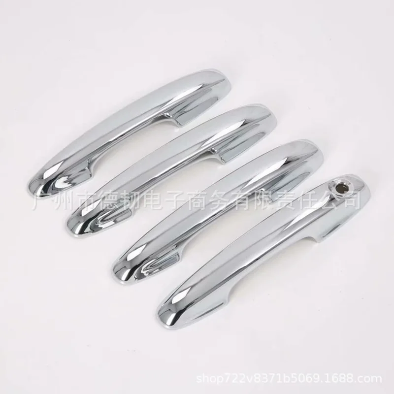 For 2019 Ford Focus Door Handle Electroplated Protective Cover Chrome Trim Car Exterior Decorative Handle Protector