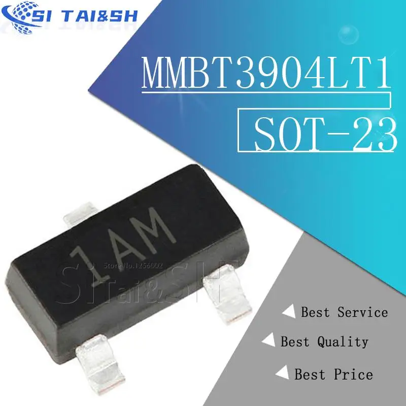 20pcs/lot   MMBT3904LT1 1AM     Waterproof shell