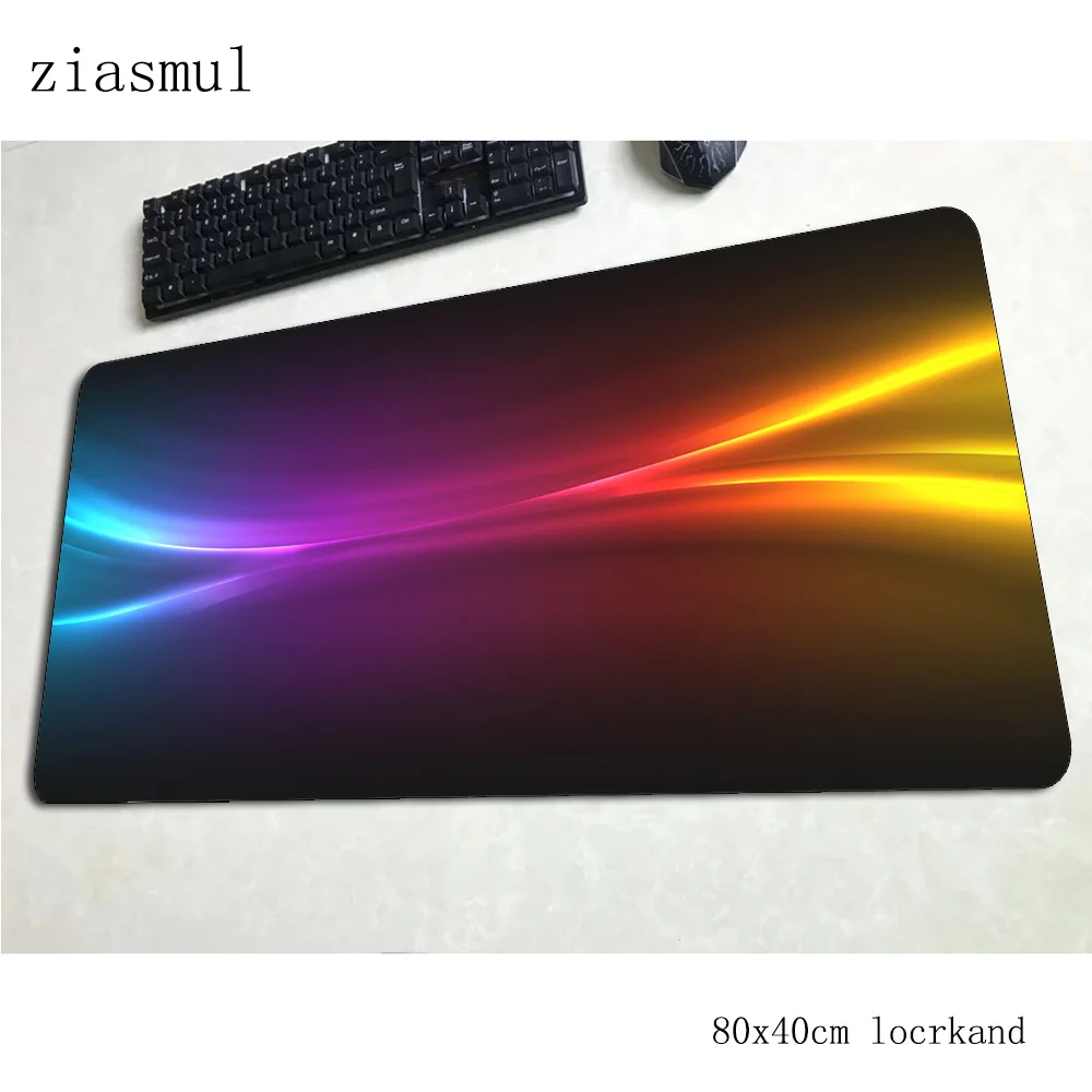 rgb mousepad 80x40cm thick Computer mouse mat gamer gamepad pc locked edge gaming mousemat desk pad office padmouse