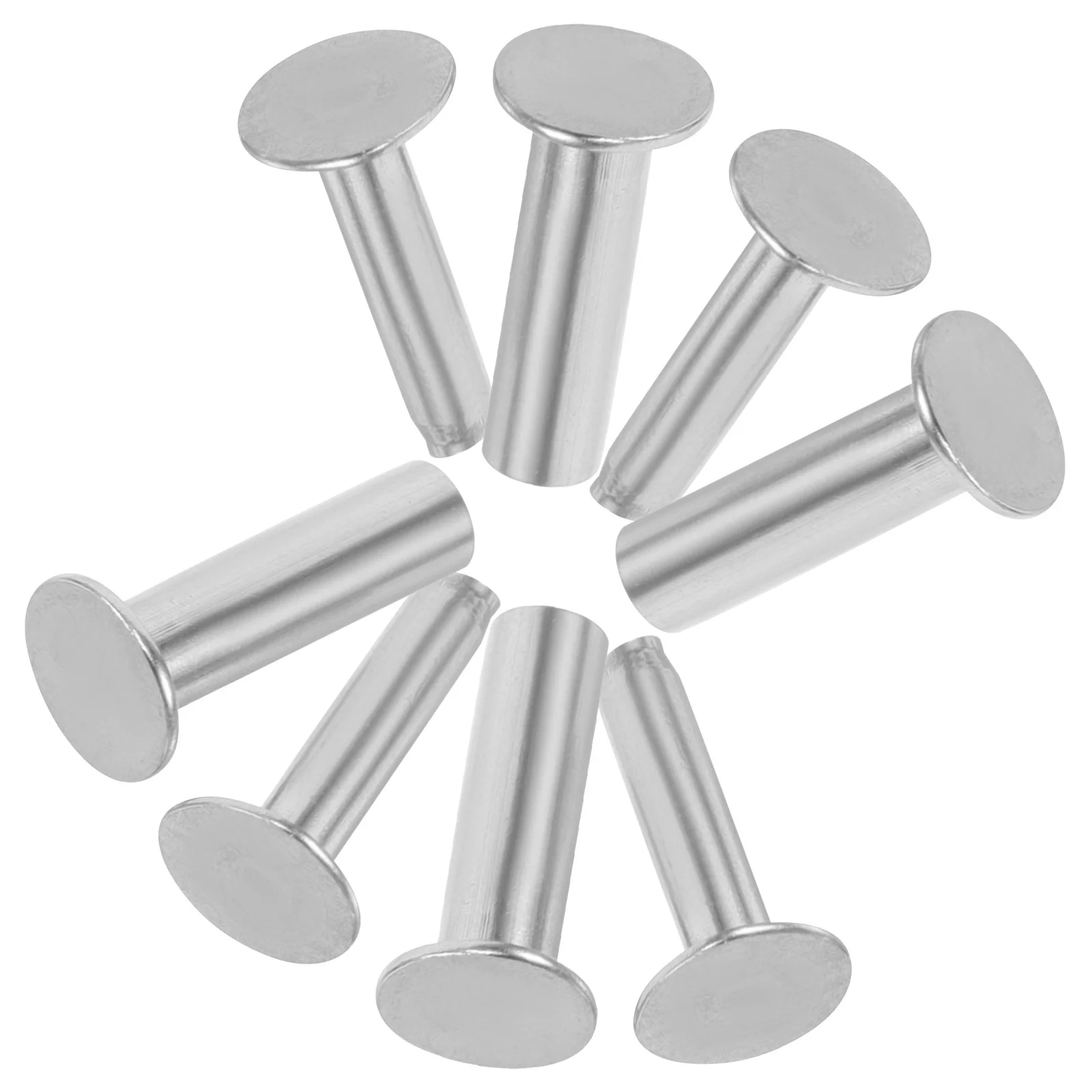 4 Pairs Knife Handle Fastener Rivet Kitchen Wooden Screw DIY Fixing Fasteners Repair Rivets for
