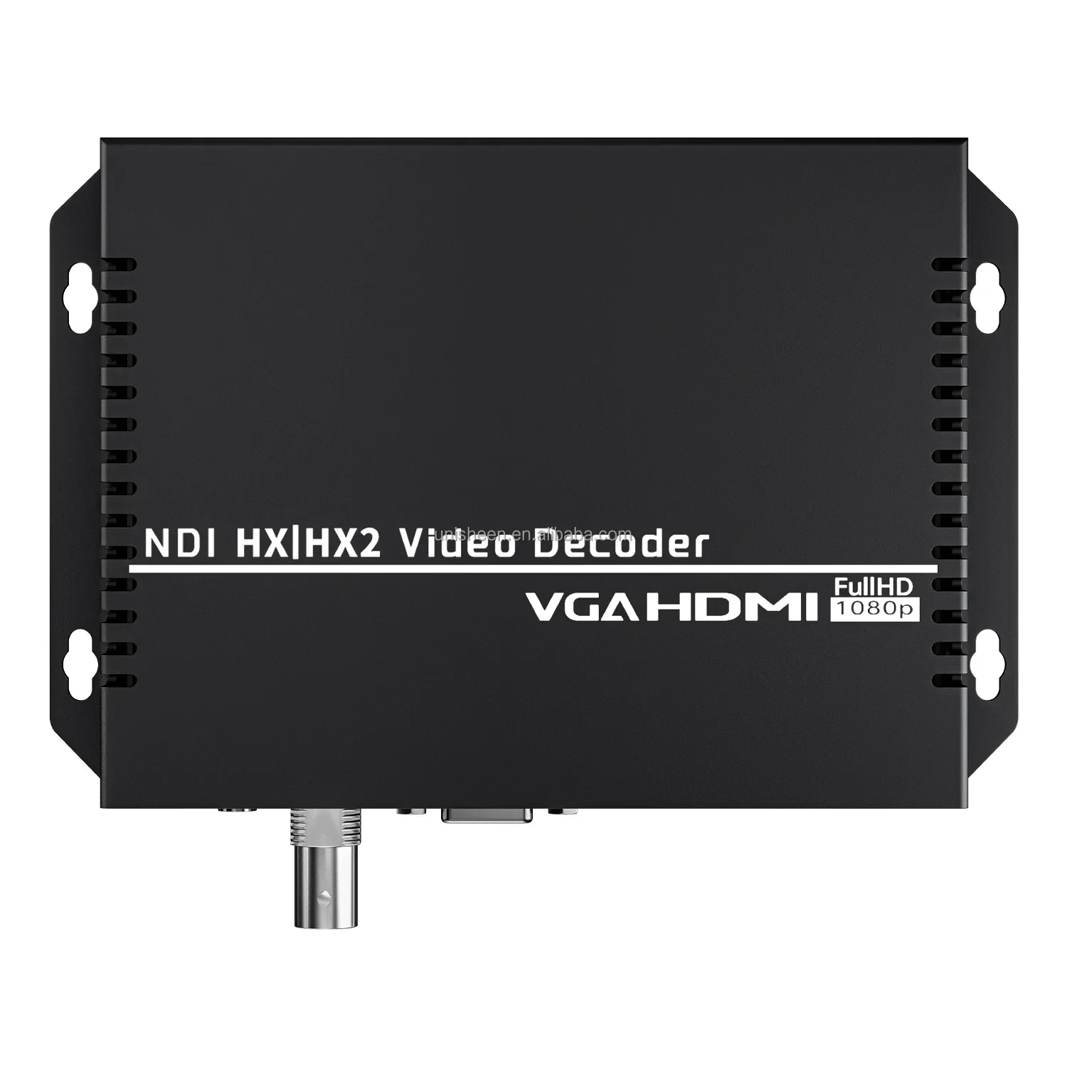 2026 JM3500C-NDI CVBS BNC  SRT RTSP UDP NVR Transmitter IP to  VGA HDMI 4K H.265 HEVC H.264 Video Capture Box Decoder
