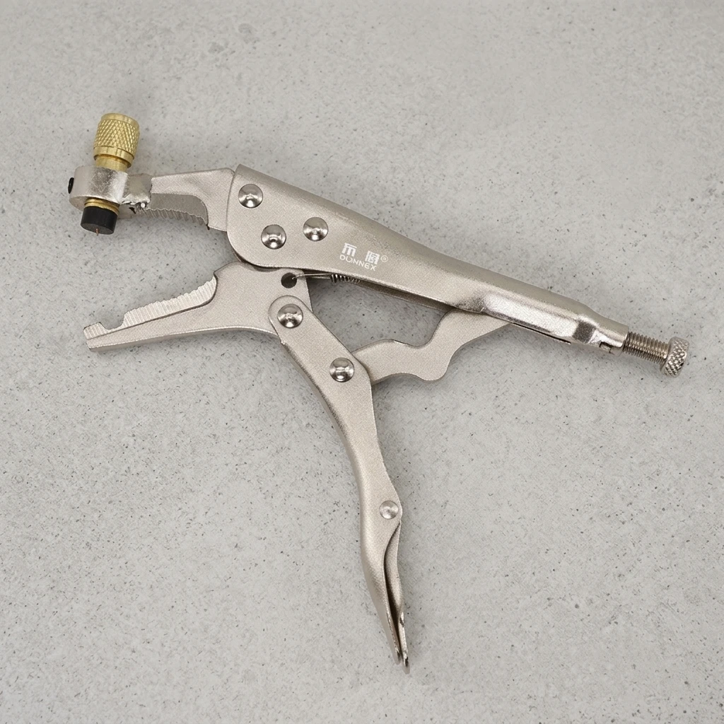 Professional Hydraulic Crimping Tool CT-308 for Refrigerant Recovery Air Conditioner Repair High Strength Alloy Steel Pliers