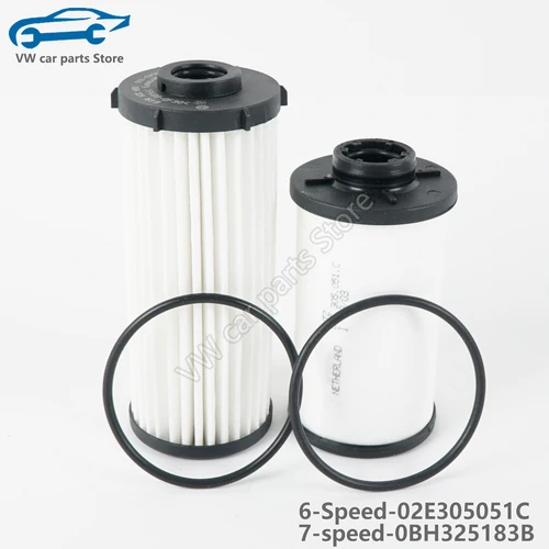02E305051C 0BH325183C 6-7 velocidades DQ250 DQ500 DQ380 núcleo de filtro de depósito de transmisión para Audi A3 TT VW Passat Jetta MK6 etc. 02E