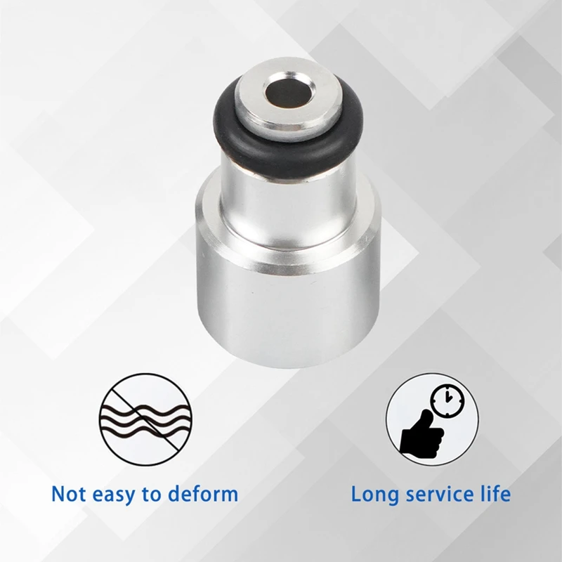Super Sale 8Pcs LS3 LS7 LS9 L76 to LS2 Fuel Injector Adapter Spacer Kit Aluminum Compatible with LS2 Intake Fuel Rails