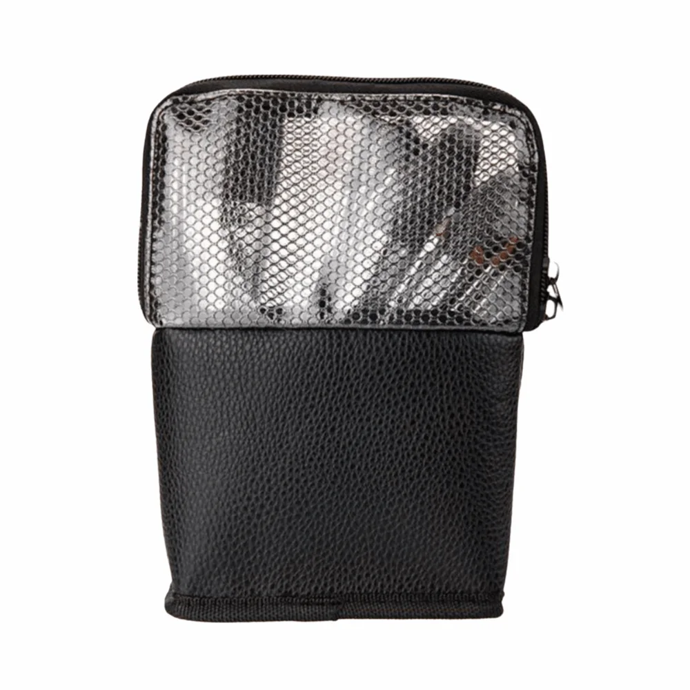 Vertical Design Makeup Brush Storage Bag Large Capacity Foldable Makeup Brush Case Waterproof Dust-proof Storage Bucket Travel