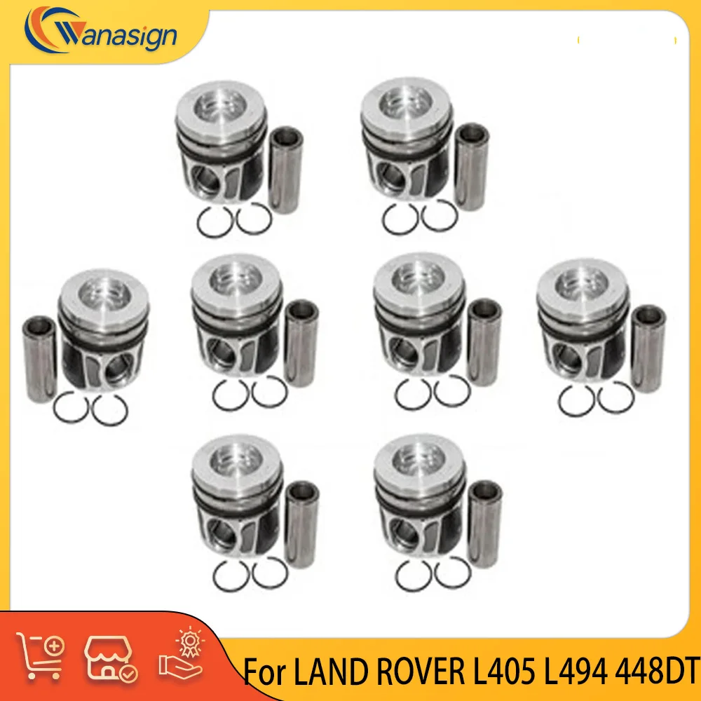 

Комплект поршней и кольцевых колец для двигателя 4.4 л V8 дизель 448DT для LAND ROVER RANGE ROVER 4.4L LR023496